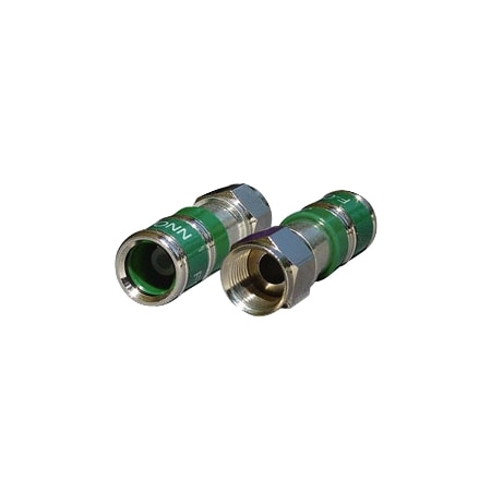 Leviton Coaxial Connectors Gn Compression F-Conn Sold X 100 40985-CPF
